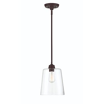 Trade Winds Lighting 1 Light Pendant Light In Oil Rubbed Bronze