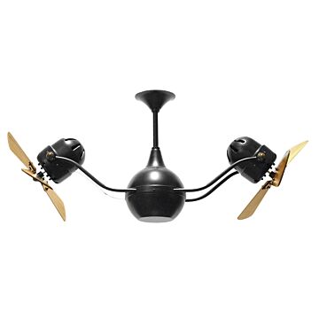 Vent-Bettina 42 44" Ceiling Fan in Matte Black