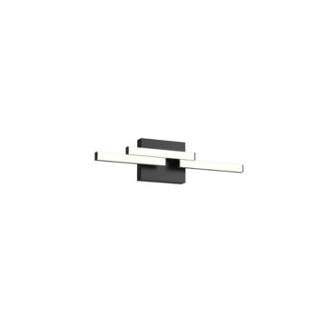 Anello Minor LED Bathroom Fixture in Black by Kuzco Lighting
