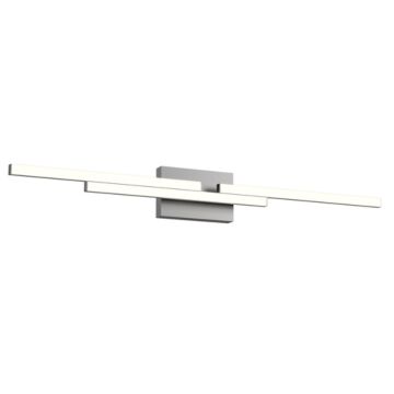 Anello Minor LED Bathroom Fixture in Brushed Nickel by Kuzco Lighting
