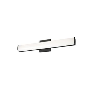 Longitude LED Bathroom Fixture in Black by Kuzco Lighting