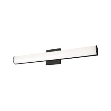 Longitude LED Bathroom Fixture in Black by Kuzco Lighting