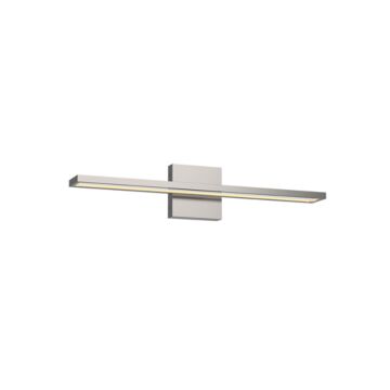 Brio LED Bathroom Fixture in Brushed Nickel by Kuzco Lighting