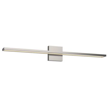 Brio LED Bathroom Fixture in Brushed Nickel by Kuzco Lighting