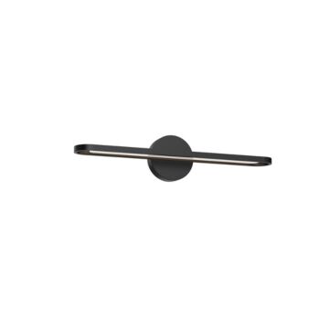 Marlon LED Bathroom Fixture in Black by Kuzco Lighting