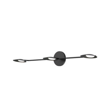 Rotaire LED Bathroom Fixture in Black by Kuzco Lighting