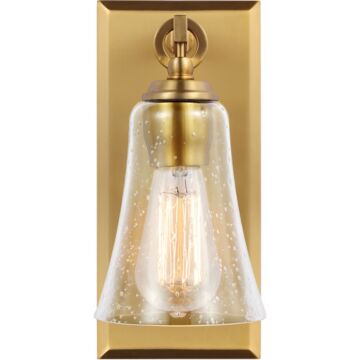 Monterro One Light Wall Sconce in Burnished Brass by Visual Comfort Studio