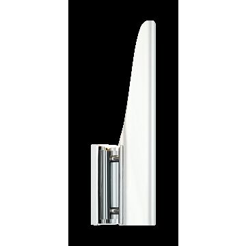 Stylus One Light Wall Sconce in Chrome by Matteo Lighting