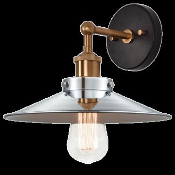 Bulstrode'S Workshop One Light Wall Sconce in Aged Gold Brass by Matteo Lighting