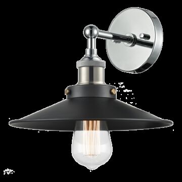 Bulstrode'S Workshop One Light Wall Sconce in Chrome by Matteo Lighting