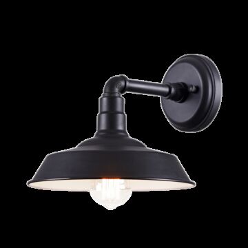 Scacchi One Light Wall Sconce in Dark Grey by Matteo Lighting