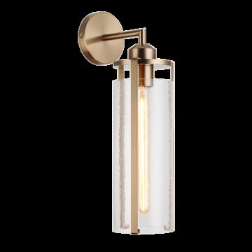 Bayou One Light Wall Sconce in Aged Gold Brass by Matteo Lighting