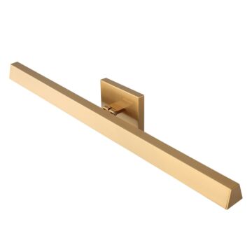 Isosceles LED Vanity in Aged Gold Brass by Matteo Lighting