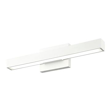 Presley LED Vanity in Matte White by Matteo Lighting
