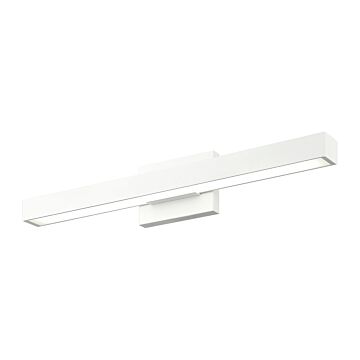 Presley LED Vanity in Matte White by Matteo Lighting