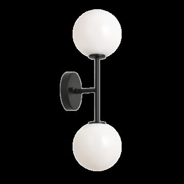 Matteo Novo 2 Light Wall Sconce In Black