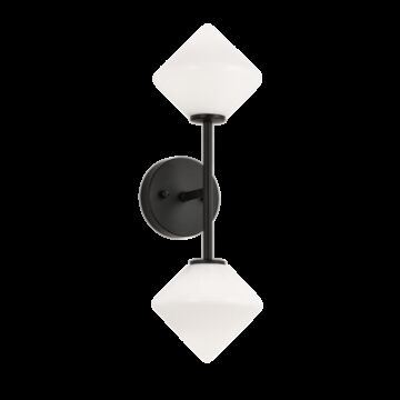 Matteo Novo 2 Light Wall Sconce In Black
