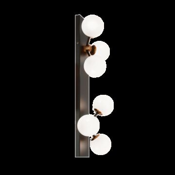 Novu LED Wall Sconce in Aged Gold Brass by Matteo Lighting
