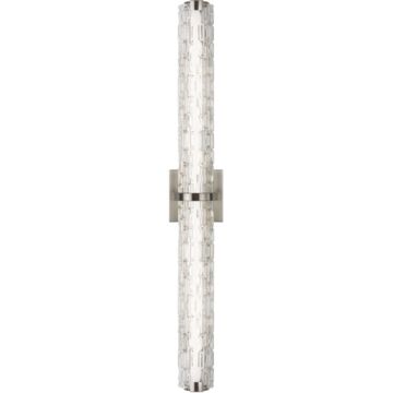 Cutler LED Vanity in Satin Nickel by Visual Comfort Studio