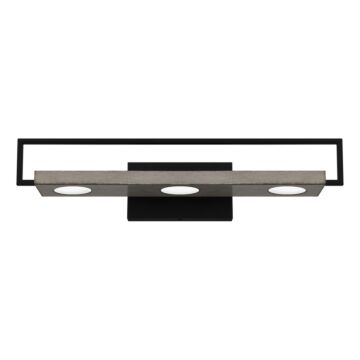 Winnett LED Bath in Matte Black by Quoizel