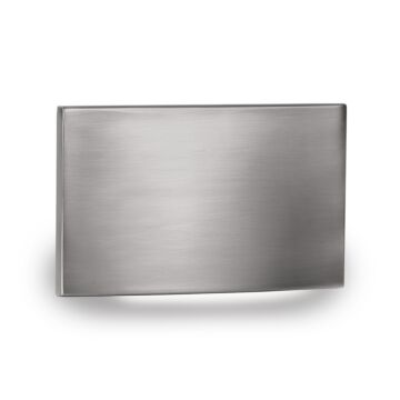 LEDme 1-Light LED Step and Wall Light in Brushed Nickel