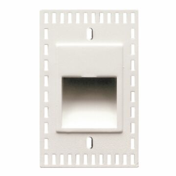 Led200 LED Step and Wall Light in White on Aluminum by W.A.C. Lighting