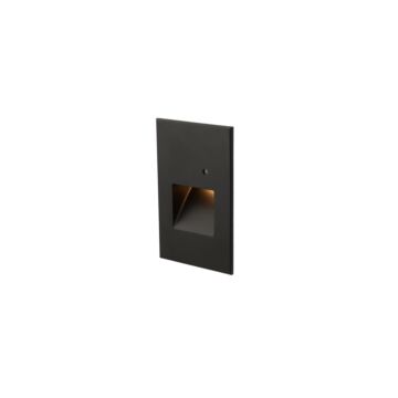 Led20 Vert LED Step and Wall Light in Black on Aluminum by W.A.C. Lighting