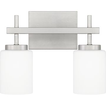 Wilburn LED Bath in Brushed Nickel by Quoizel
