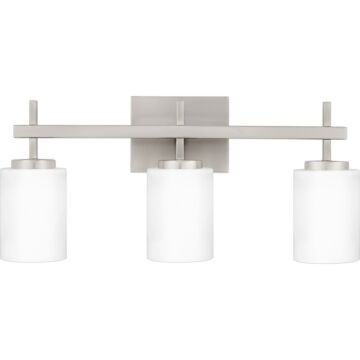 Wilburn LED Bath in Brushed Nickel by Quoizel