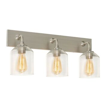 William Three Light Vanity in Satin Nickel by AFX Lighting