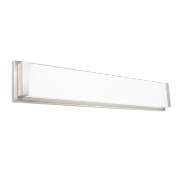 Metro 1-Light LED Bathroom Vanity Light in Chrome