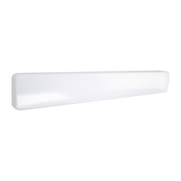 Flo 1-Light LED Bathroom Vanity Light in White