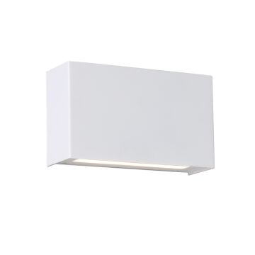 Blok 1-Light LED Wall Sconce in White