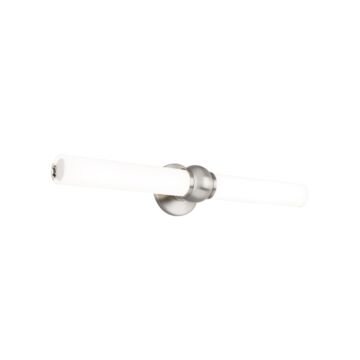 Juliet 2-Light LED Bathroom Vanity Light in Brushed Nickel