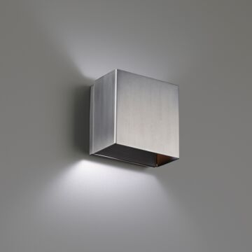 Boxi LED Wall Sconce in Brushed Nickel by W.A.C. Lighting