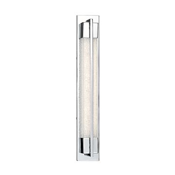 Modern Forms Ice 37 Inch Bathroom Vanity Light in Chrome
