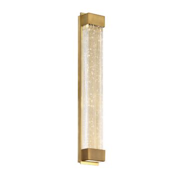  Tower Wall Sconce in Aged Brass