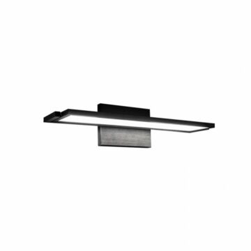 Line 1-Light LED Bathroom Vanity Light in Black