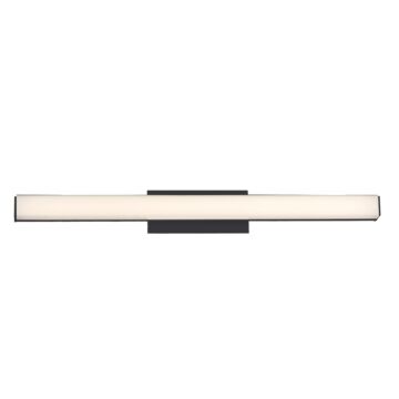 Brink 1-Light LED Bathroom Vanity Light in Brushed Black