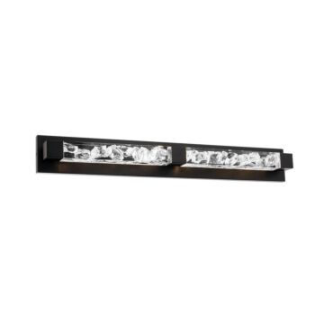 Terra 4-Light LED Bathroom Vanity Light in Black