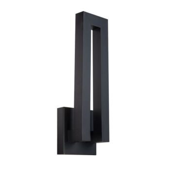 Forq LED Outdoor Wall Sconce in Black by Modern Forms