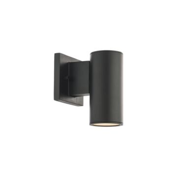 Cylinder LED Wall Sconce in Black by W.A.C. Lighting