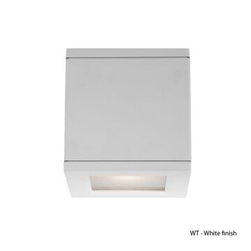 Rubix 1-Light LED Wall Light in White