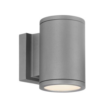 Tube 1-Light LED Wall Light in Graphite
