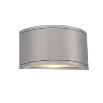 Tube 1-Light LED Wall Light in Brushed Aluminum