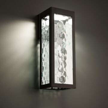 Hawthorne 1-Light LED Outdoor Wall Light in Black