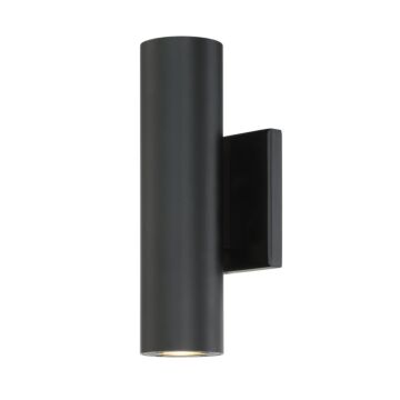 Caliber 1-Light LED Wall Light in Black