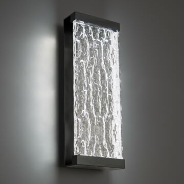 Fusion LED Outdoor Wall Light in Black by W.A.C. Lighting