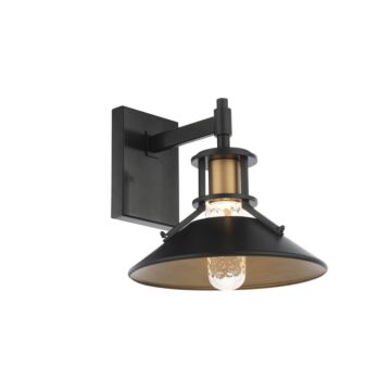 Sleepless LED Wall Light in Black Aged Brass by W.A.C. Lighting