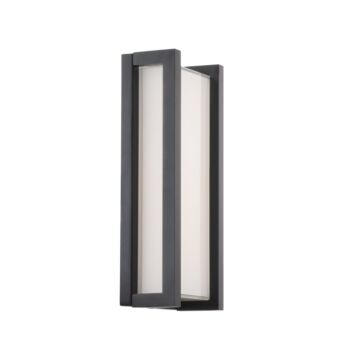 Axel LED Wall Light in Black by W.A.C. Lighting
